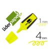 ROTULADOR LIDERPAPEL MINI FLUORESCENTE AMARILLO