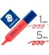 ROTULADOR STAEDTLER TEXTSURFER CLASSIC 364 FLUORESCENTE ROJO
