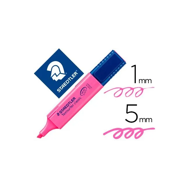 ROTULADOR STAEDTLER TEXTSURFER CLASSIC 364 FLUORESCENTE ROSA