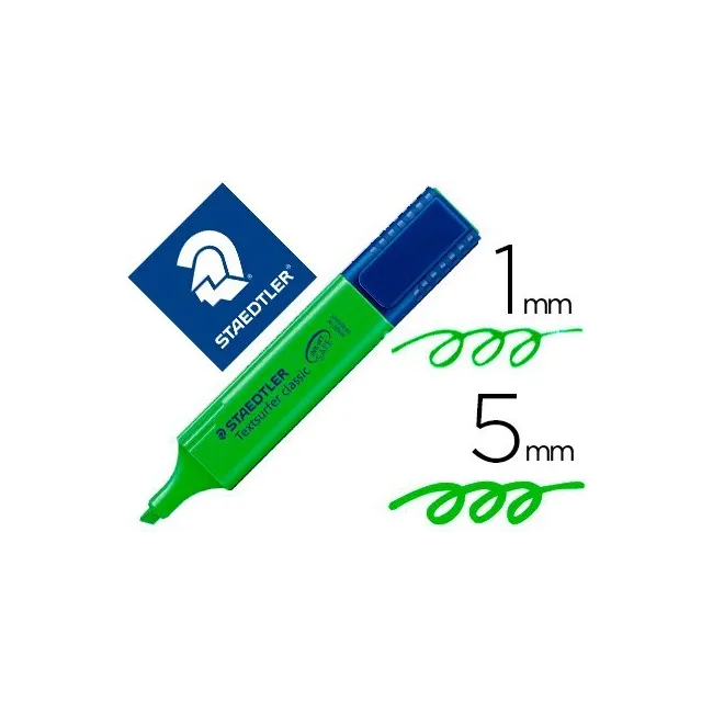ROTULADOR STAEDTLER TEXTSURFER CLASSIC 364 FLUORESCENTE VERDE