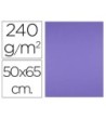 CARTULINA LIDERPAPEL 50X65 CM 240 G/M2 VIOLETA