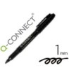 ROTULADOR Q-CONNECT PARA CD/DVD PUNTA FIBRA PERMANENTE NEGRO PUNTA ...