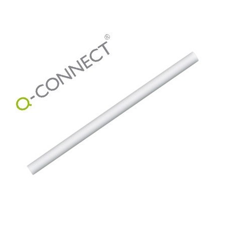 REPUESTO PORTAGOMAS Q-CONNECT 130X10X10 MM BLANCO