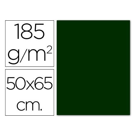 CARTULINA GUARRO VERDE AMAZONA-50X65 CM -185 GR