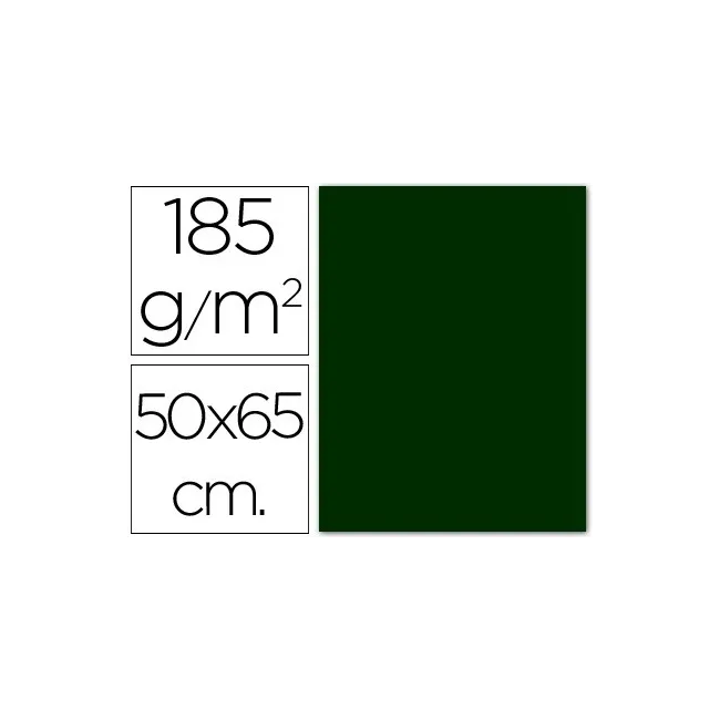 CARTULINA GUARRO VERDE AMAZONA-50X65 CM -185 GR