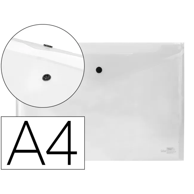 CARPETA LIDERPAPEL DOSSIER BROCHE 34044 POLIPROPILENO DIN A4 INCOLO...