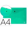 CARPETA LIDERPAPEL DOSSIER BROCHE 34043 POLIPROPILENO DIN A4 VERDE ...