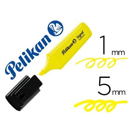 ROTULADOR PELIKAN FLUORESCENTE TEXTMARKER SIGNAL AMARILLO