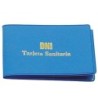 FUNDA PORTACARNET SEGURIDAD SOCIAL OPACA PVC COLORES SURTIDOS