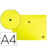 CARPETA LIDERPAPEL DOSSIER BROCHE POLIPROPILENO DIN A4 AMARILLO FLU...