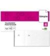 TALONARIO LIDERPAPEL MOSTRADOR 60X145 MM TL02 BLANCO CON MATRIZ