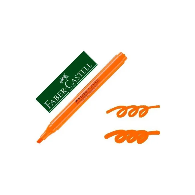 ROTULADOR FABER CASTELL FLUORESCENTE TEXTLINER 38 NARANJA