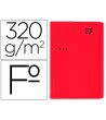 SUBCARPETA CARTULINA GIO FOLIOPOCKET ROJO CON BOLSA Y SOLAPA