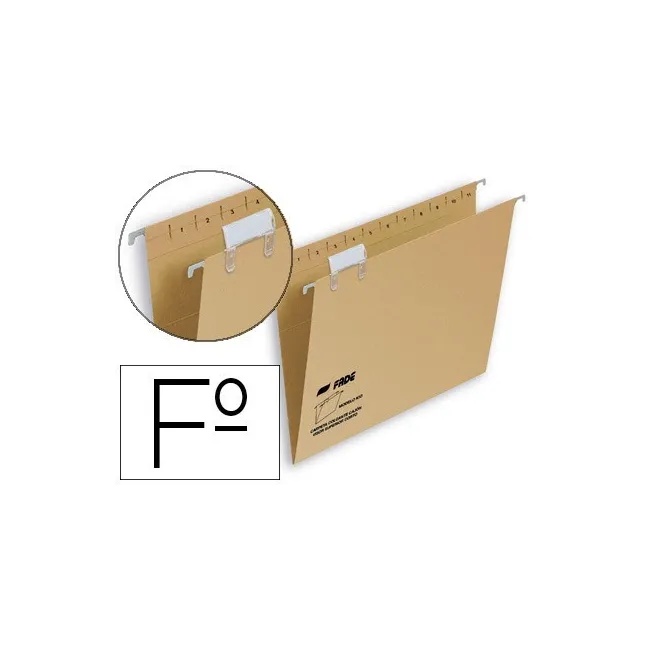 CARPETA COLGANTE HAMELIN FOLIO VISOR SUPERIOR KRAFT ECO
