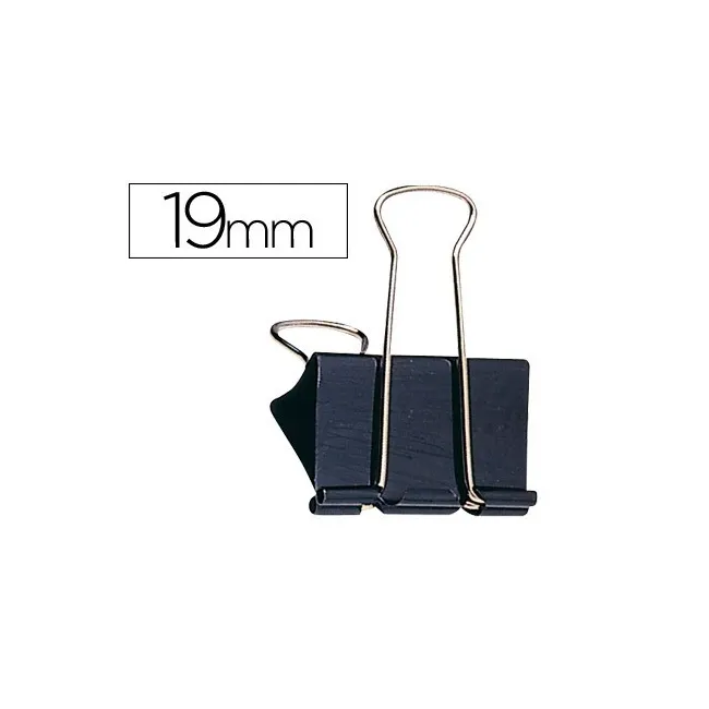PINZA METALICA Q-CONNECT REVERSIBLE N.1 19 MM CAJA DE 10 UNIDADES