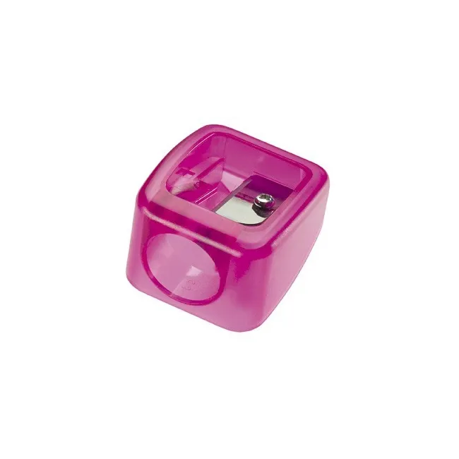 SACAPUNTAS MOR PLASTICO PARA CERAS GRUESAS DE 17MM 1 USO COLORES SU...