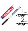 ROTULADOR EDDING PARA PIZARRA BLANCA 661 COLOR NEGRO PUNTA REDONDA ...