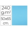 CARTULINA LIDERPAPEL 50X65 CM 240G/M2 AZUL TURQUESA
