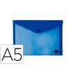 CARPETA LIDERPAPEL DOSSIER BROCHE 34352 POLIPROPILENO DIN A5 AZUL T...