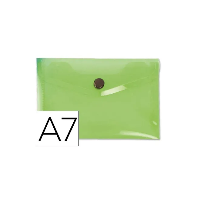 CARPETA LIDERPAPEL DOSSIER BROCHE 44223 POLIPROPILENO DIN A7 VERDE ...
