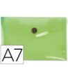 CARPETA LIDERPAPEL DOSSIER BROCHE 44223 POLIPROPILENO DIN A7 VERDE ...