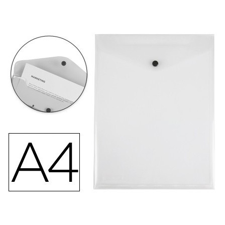 CARPETA LIDERPAPEL DOSSIER BROCHE POLIPROPILENO DIN A4 FORMATO VERT...