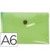CARPETA LIDERPAPEL DOSSIER BROCHE 44233 POLIPROPILENO DIN A6 VERDE ...