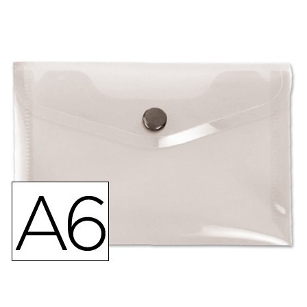 CARPETA LIDERPAPEL DOSSIER BROCHE 44234 POLIPROPILENO DIN A6 INCOLO...