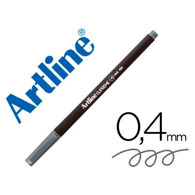 ROTULADOR ARTLINE SUPREME EPFS200 FINE LINER PUNTA DE FIBRA GRIS 0,...