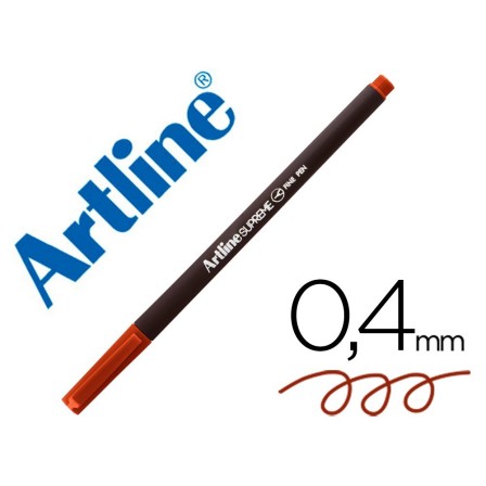 ROTULADOR ARTLINE SUPREME EPFS200 FINE LINER PUNTA DE FIBRA MARRON ...