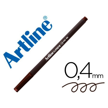 ROTULADOR ARTLINE SUPREME EPFS200 FINE LINER PUNTA DE FIBRA MARRON ...