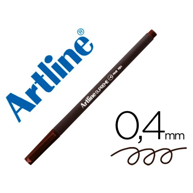 ROTULADOR ARTLINE SUPREME EPFS200 FINE LINER PUNTA DE FIBRA MARRON ...