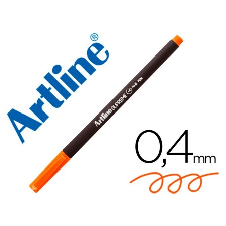 ROTULADOR ARTLINE SUPREME EPFS200 FINE LINER PUNTA DE FIBRA NARANJA...