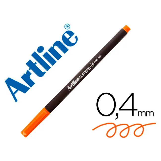 ROTULADOR ARTLINE SUPREME EPFS200 FINE LINER PUNTA DE FIBRA NARANJA...