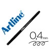 ROTULADOR ARTLINE SUPREME EPFS200 FINE LINER PUNTA DE FIBRA NEGRO 0...