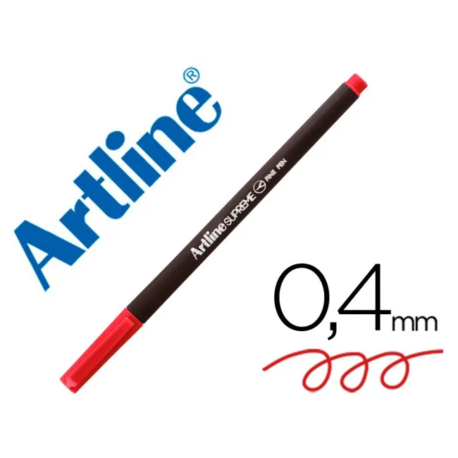 ROTULADOR ARTLINE SUPREME EPFS200 FINE LINER PUNTA DE FIBRA ROJO 0,...