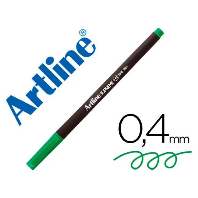ROTULADOR ARTLINE SUPREME EPFS200 FINE LINER PUNTA DE FIBRA VERDE M...