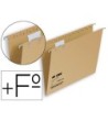 CARPETA COLGANTE HAMELIN FOLIO PROLONGADO VISOR SUPERIOR KRAFT ECO