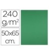 CARTULINA LIDERPAPEL 50X65 CM 240G/M2 VERDE NAVIDAD