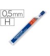MINAS STAEDTLER MARS MICRO GRAFITO 0,5 MM H TUBO CON 12 UNIDADES