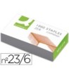 GRAPAS Q-CONNECT Nº 23/6 -COBREADAS -CAJA DE 1000