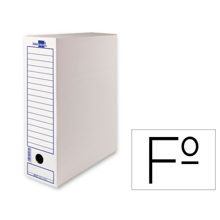 CAJA ARCHIVO DEFINITIVO LIDERPAPEL 104 FOLIO