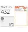 ETIQUETAS LIDERPAPEL SOBRE DE 10 H. + 2 H. OBSEQUIO 12X18 MM -36 UN...