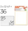 ETIQUETAS LIDERPAPEL SOBRE DE 10 H. + 2 H. OBSEQUIO 30X95 MM 2 UNID...