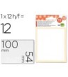 ETIQUETAS LIDERPAPEL SOBRE DE 10 H. + 2 H. OBSEQUIO 54X100 MM -1 UN...
