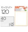 ETIQUETAS LIDERPAPEL SOBRE DE 10 H. + 2 H. OBSEQUIO 19X40 MM -10 UN...