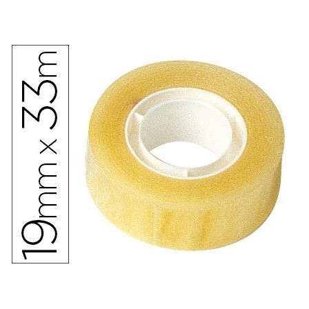 CINTA ADHESIVA EUROCEL 33 MT X 19 MM