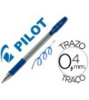 BOLIGRAFO PILOT BPS-GP AZUL -SUJECION DE CAUCHO -TINTA BASE DE ACEI...