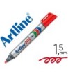 ROTULADOR ARTLINE MARCADOR PERMANENTE 107 ROJO -PUNTA REDONDA