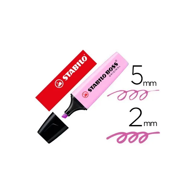 ROTULADOR STABILO BOSS PASTEL FLUORESCENTE 70 BRISA VIOLETA